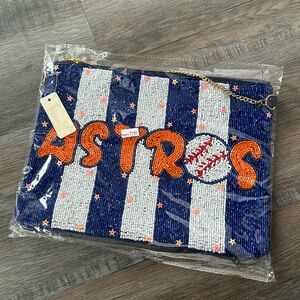 Astro’s Blue Beaded Bag